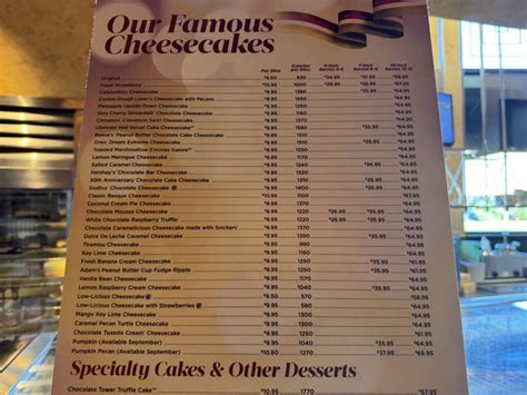 how much are whole cheesecakes from cheesecake factory